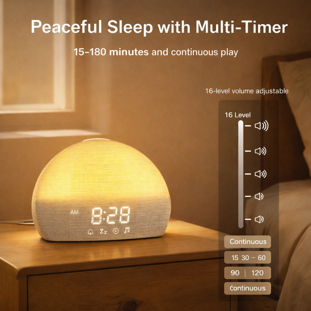 Gentle Morning Glow Alarm